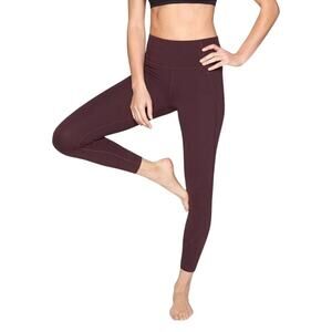Athleta Salutation 7/8 Tight Maroon Medium